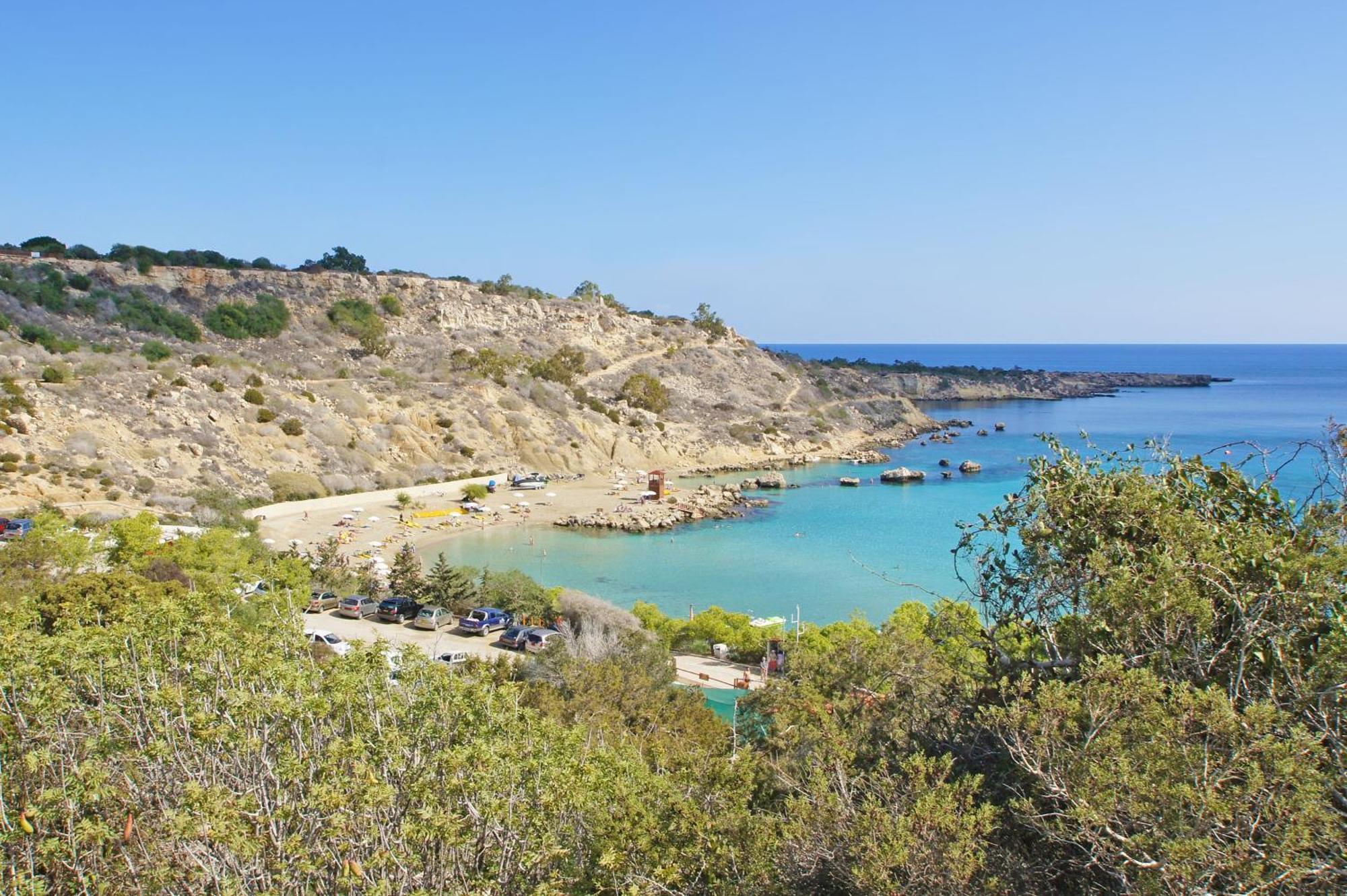 Meryl - Coralli Beachfront Apartment Protaras Exterior foto